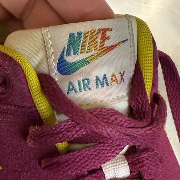 DS New Nike Air Max 1 Premium Dynamic Berry 2016  Size 9 Authentic Pink Trainer - Picture 10 of 10